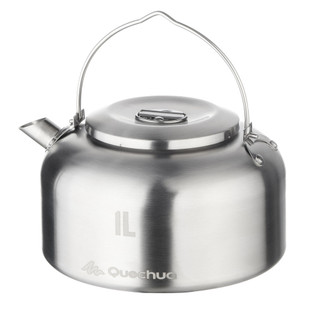 Ấm đun nước inox mh500 cho người đi hiking 1 lít DECATHLON quechua mã 8504347