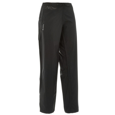 Quần dài chống thấm leo núi dã ngoại cho nữ đen DECATHLON quechua mã 8408195