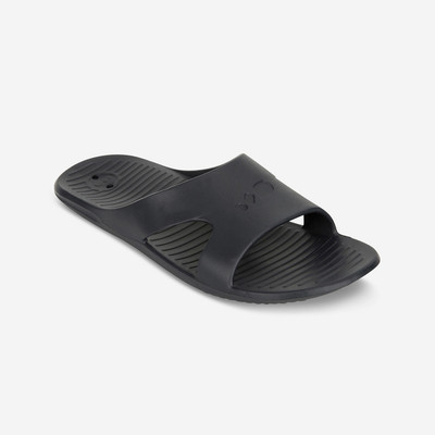 Dép đi bơi chống trượt nam/nứ slap 100 xám Decathlon NABAIJI mã 8750557