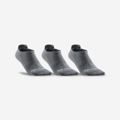 Gói 3 đôi tất thể thao rs 160 xám DECATHLON artengo mã 8522603