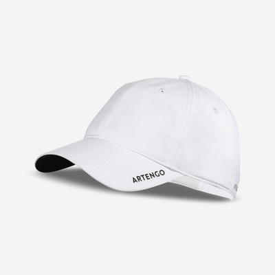 Mũ lưỡi trai chơi thể thao dùng vợt tc 500 trắng DECATHLON artengo mã 8505882
