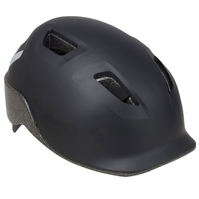 Mũ nón bảo hiểm xe đạp 100 city đen DECATHLON btwin mã 8524063