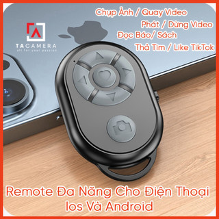 Remote Điện Thoại Đa Năng Kèm Kẹp Điện Thoại