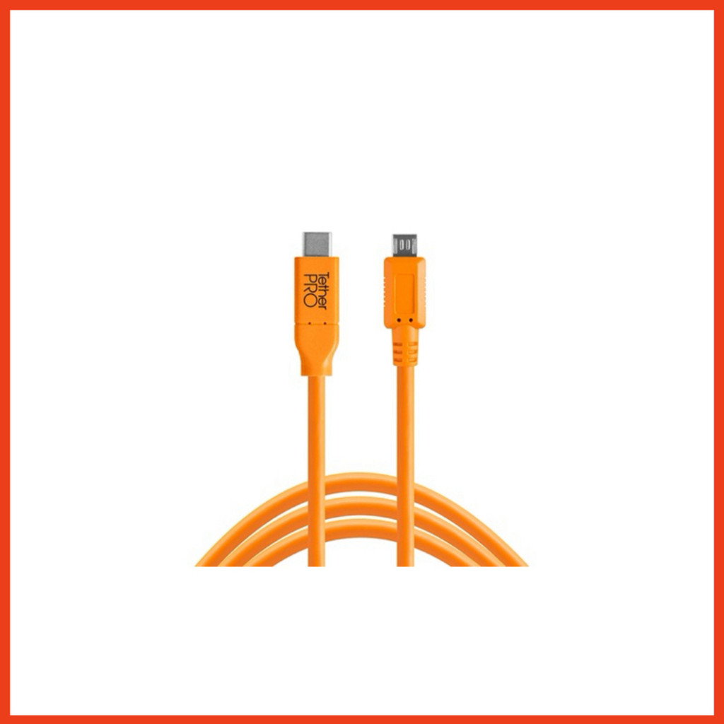 Dây Tether Tools - TetherPro USB-C to Micro-B 5-Pin - Dài 4.6m