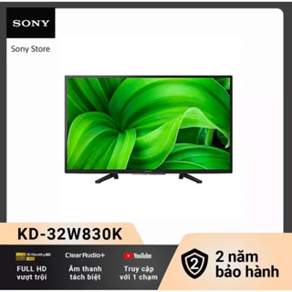 Tivi Sony 32 inch | 32W830K (HD Ready) | Dải tần nhạy sáng cao (HDR) | Smart TV (Google TV) I Mới 2022