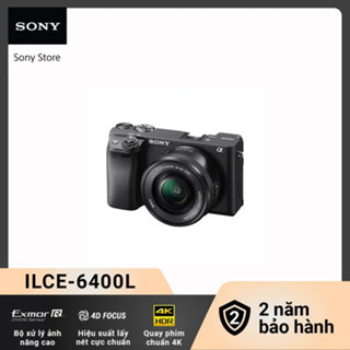 Máy ảnh ống kính E-mount Sony a6400 sử dụng Cảm biến APS-C (Thân máy + ống kính zoom xa 16-50mm) (tặng kèm thẻ nhớ 64GB)