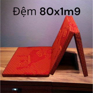 Đệm xốp gấp gọn kí túc xá 80x1m9 ,đệm xốp ép cao cấp