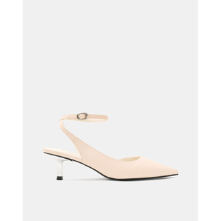  Giày Cao Gót Nữ 5cm Thời Trang JUNO Giày Cao Gót Pump Hở Gót Quai Cổ Chân CG05145 