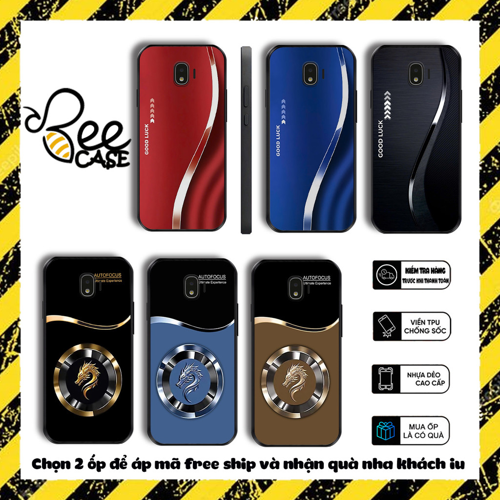 Ốp lưng Samsung J2 Pro , J2 Core , J2 Prime dẻo in rồng focus goodluck nhiều màu