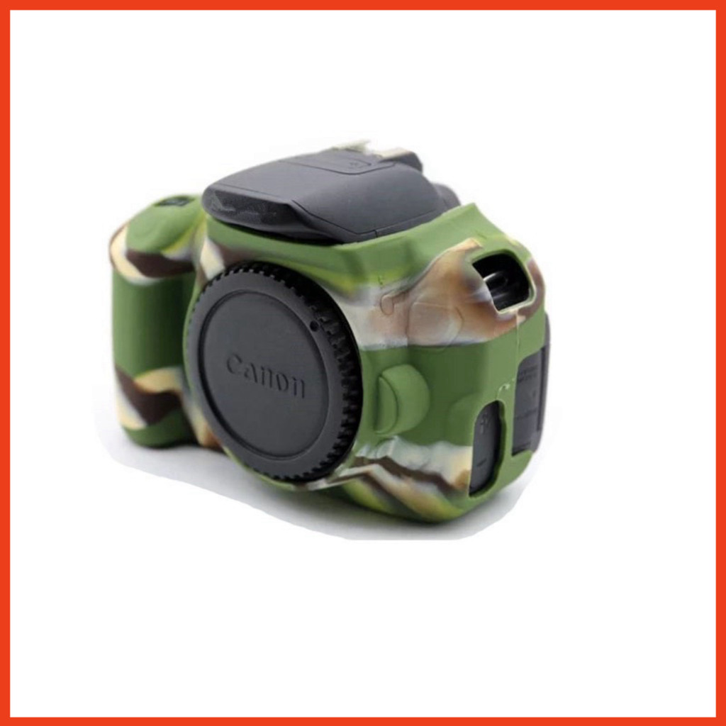 Vỏ cao su - Cover máy ảnh Canon 650D/700D (màu camo)