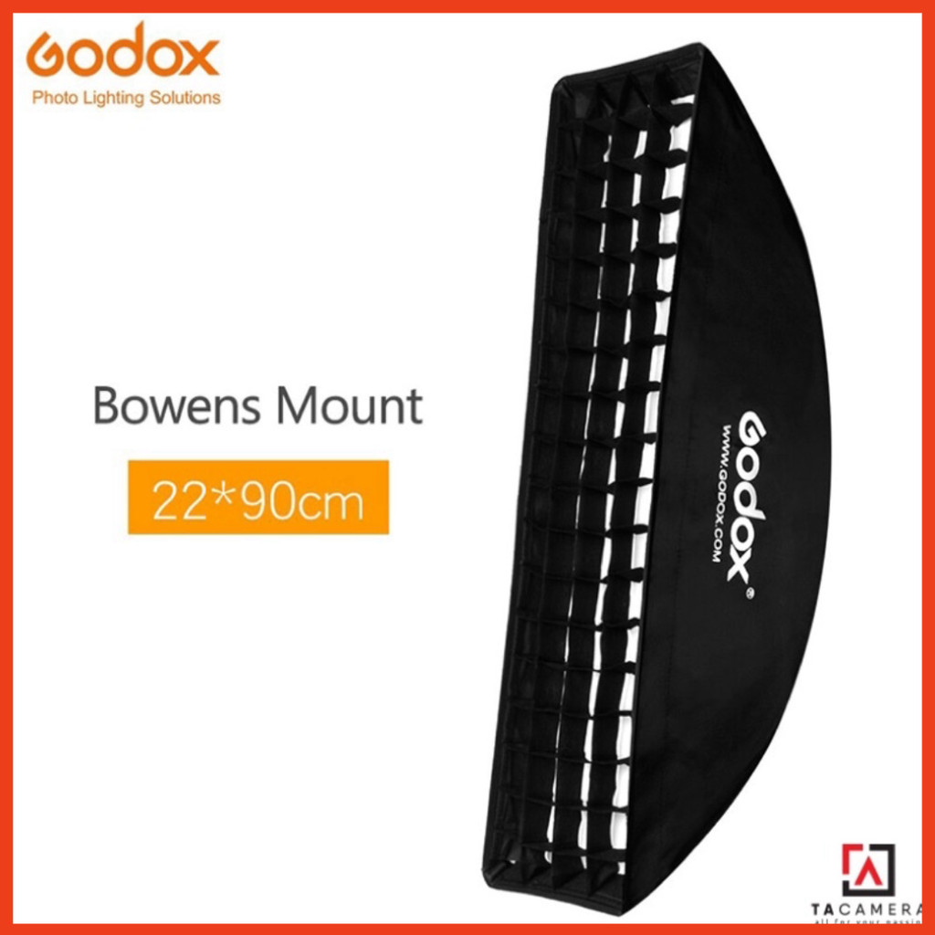 Softbox Godox 22x90cm ngàm Bowen (Có tổ ong)