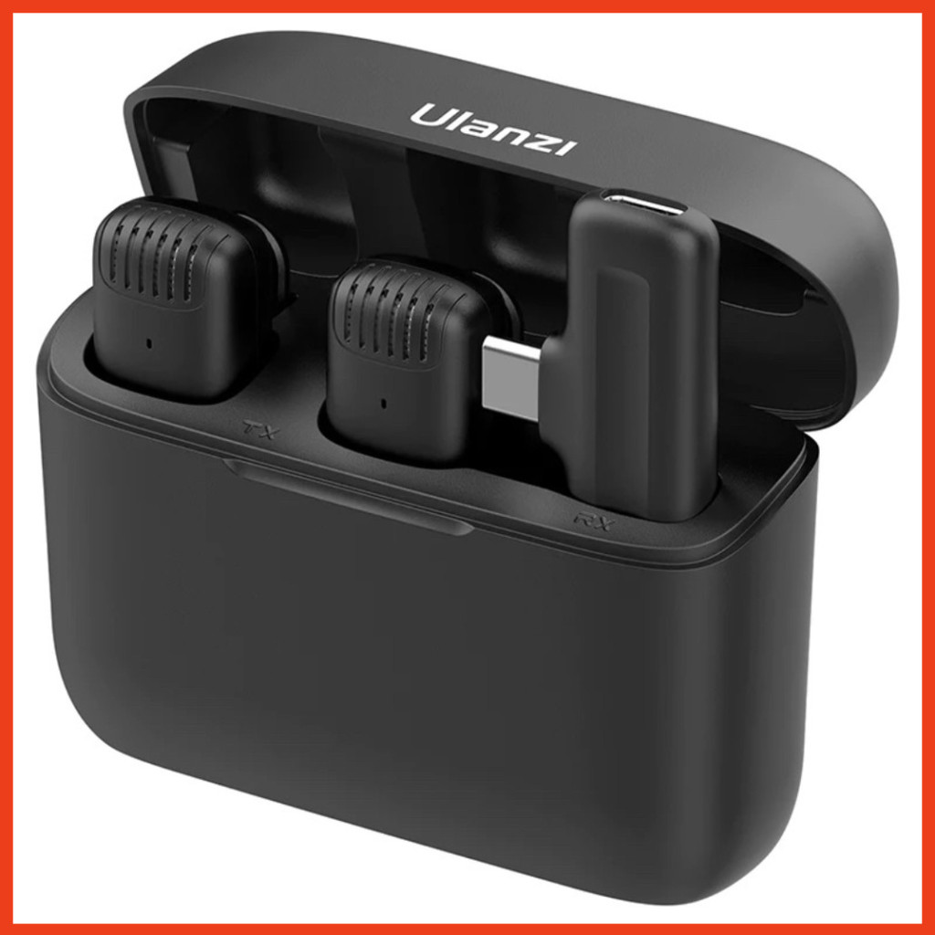 Micro thu âm không dây Ulanzi J12 (2 Phát 1 Nhận)