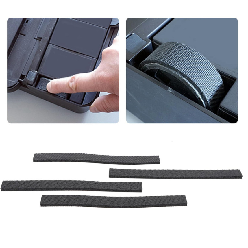 2 Lốp Xe Chống Trượt Cho iRobot Braava 380 / 380J / 380T / 381 - Phụ Kiện Chất Lượng Cao