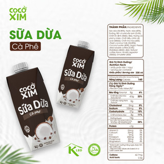 Sữa Dừa Cocoxim 330ml Các Loại
