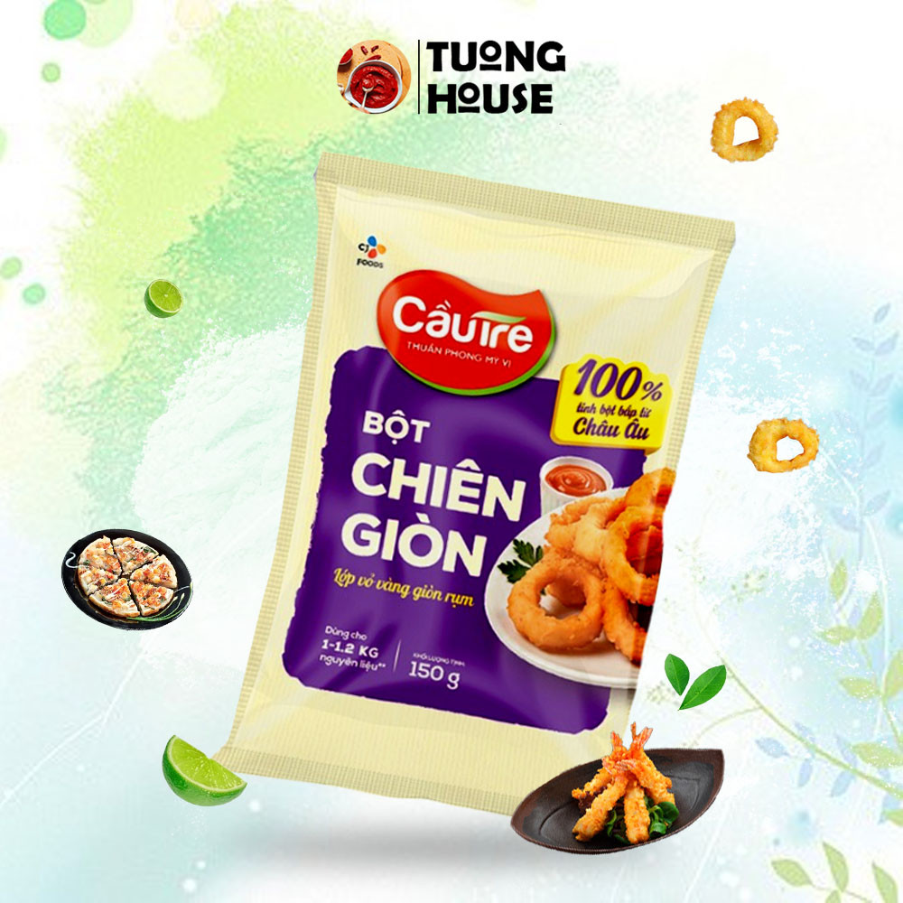 Bột Chiên Giòn Cầu Tre 150gr - hương vị giòn thơm, màu vàng óng bắt mắt