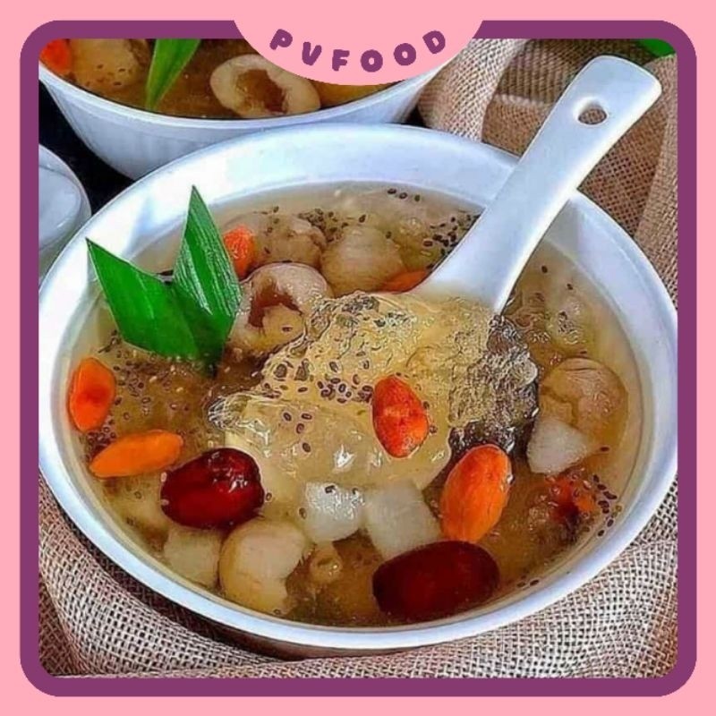 [ĐẶT TRƯỚC] Set Nguyên Liệu Chè Dưỡng Nhan 400g - Ăn Văt PV FOOD