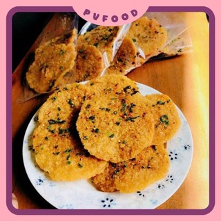 Combo 10 gói cơm cháy mắm hành 3 miếng - ăn vặt pv food