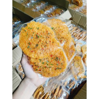 Cơm Cháy Mắm Hành Giòn Rụm Cay Nhẹ Set 10 Gói Ăn Vặt PV FOOD