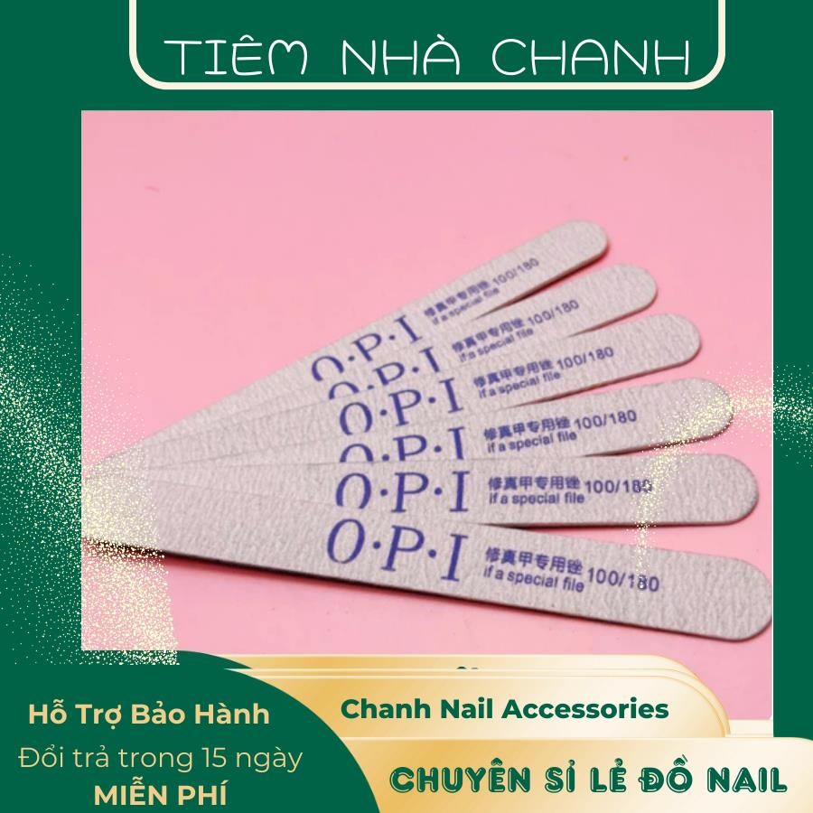 Dũa móng tay mỏng - Dũa móng 100/180 dũa phom