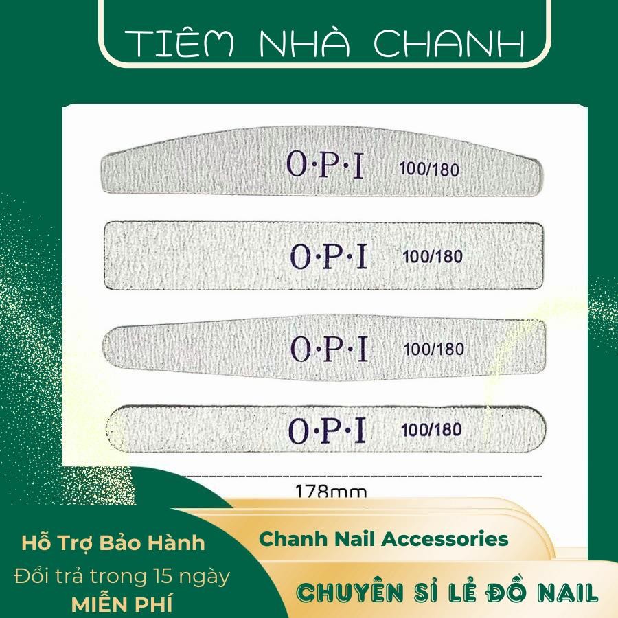 DŨA MÓNG TAY 100/180 - DŨA PHOM MÓNG OPI