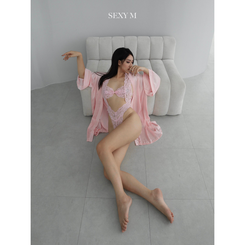 SEXYM - Nội y cao cấp - Bodysuit ren đáy quần dây - Nhiều màu - ROSE - S063 | BigBuy360 - bigbuy360.vn