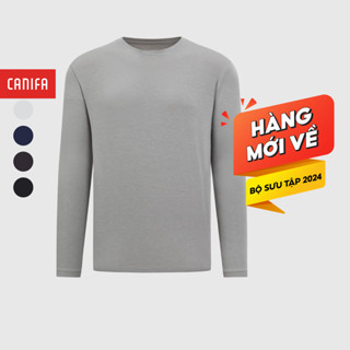 HÀNG MỚI VỀ Áo giữ nhiệt nam CANIFA dài tay cổ lửng giữ nhiệt siêu tốt 8IT24W004