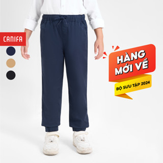 [ HÀNG MỚI VỀ] Quần kaki bé trai CANIFA cạp chun form vừa 2BK24W001