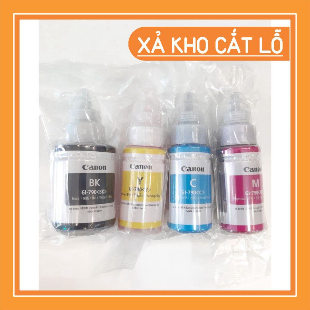 Mực in GI-790 - mực in phun màu cho máy in Canon