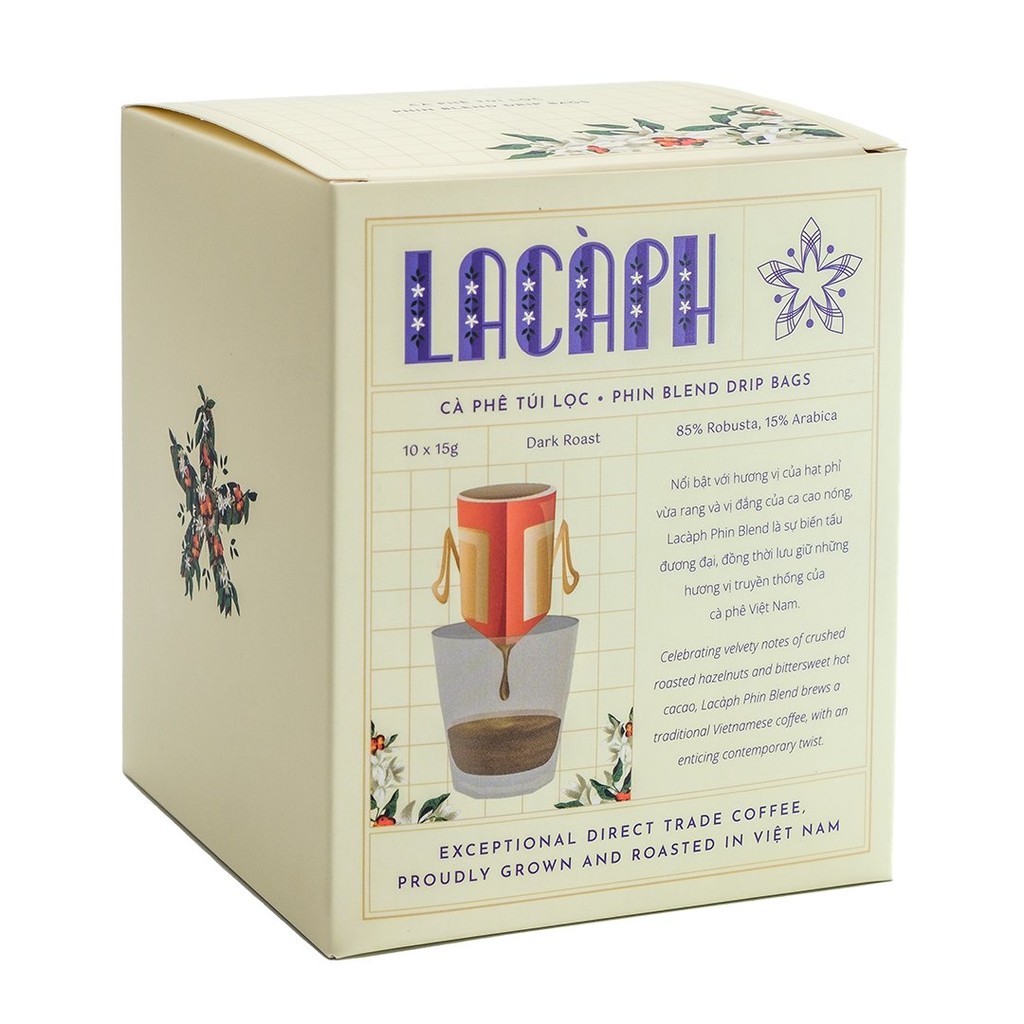 Cà Phê Túi Lọc Lacaph 150G - Nam An Market