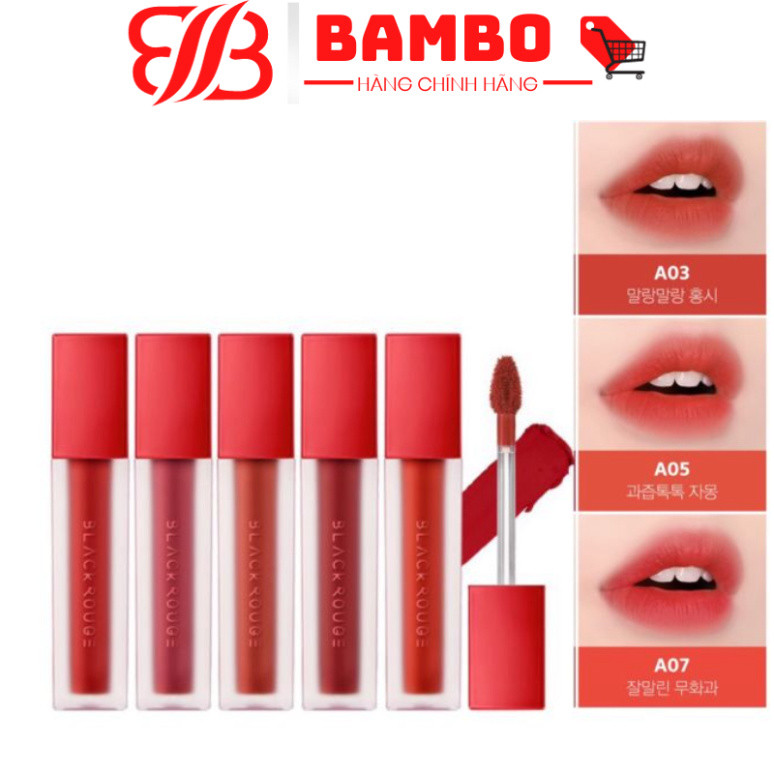 Son Kem Lì Black Rouge Chính Hãng #A05, #A06,# A12,# A31,# A32 myphambo