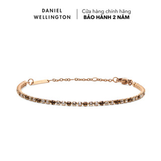  Vòng tay Daniel Wellington màu Vàng hồng - Đá Pha Lê Preciosa - DW00401115 Classic Tennis Bracelet Honey Combo 