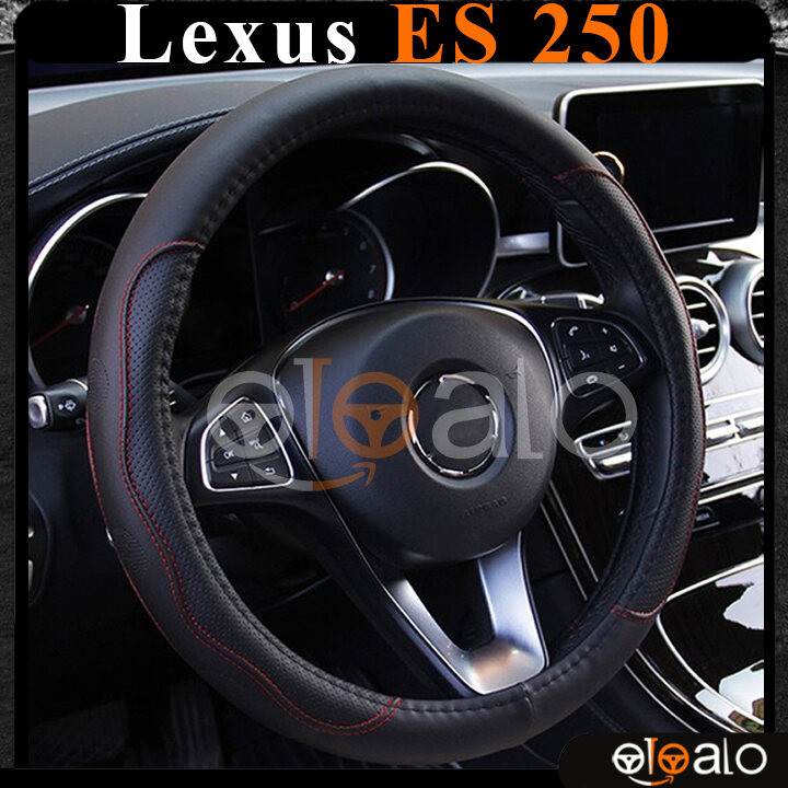 Bọc vô lăng dành cho xe Lexus ES 250 da Pu cao cấp - OTOALO