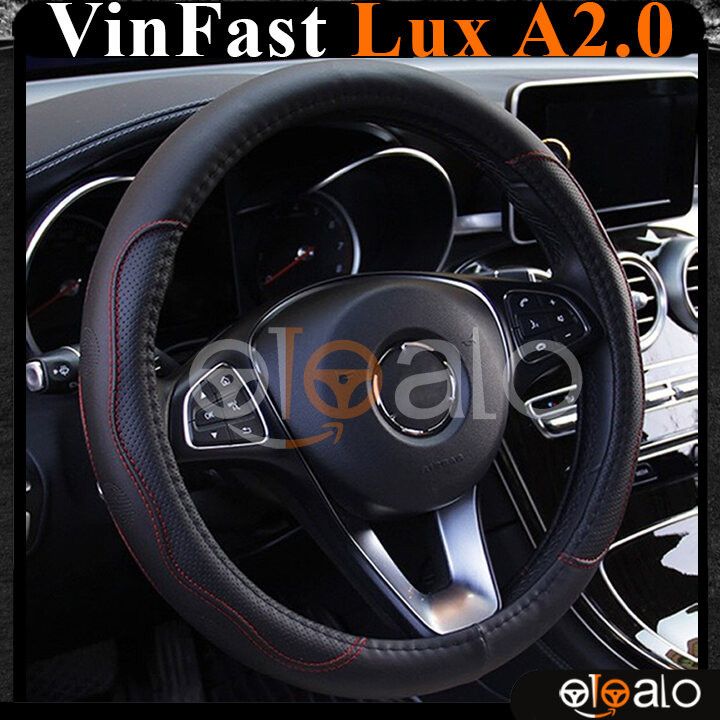 Bọc vô lăng dành cho xe Vinfast LUX A 2.0 da Pu cao cấp - OTOALO