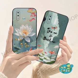 Ốp lưng Samsung A01 / A02 / A01 Core Tpu mềm dẻo, in hình phong thủy thư pháp, tâm an tài lộc