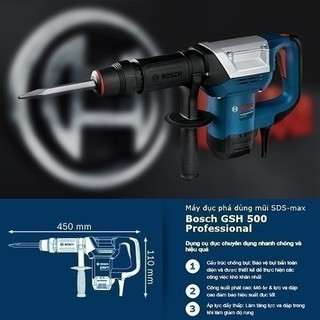 Máy đục phá Bosch GSH 500