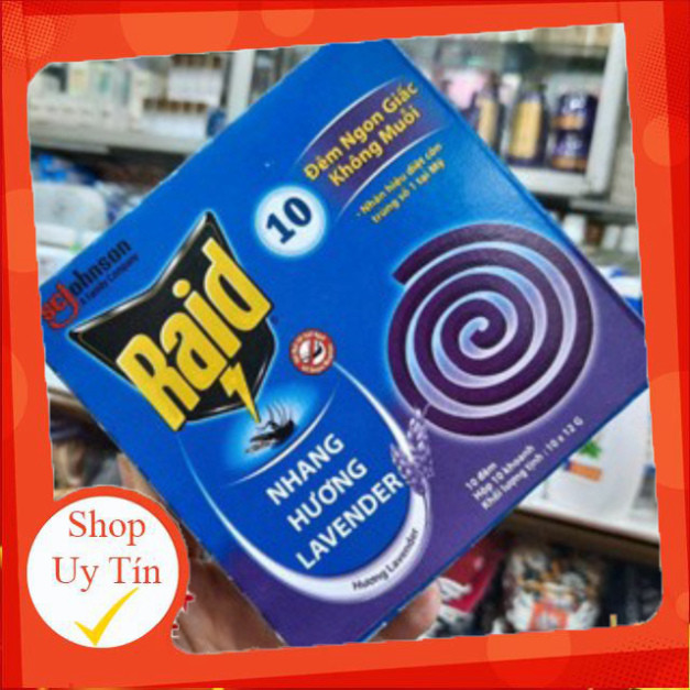 RAID HỘP NHANG MUỖI