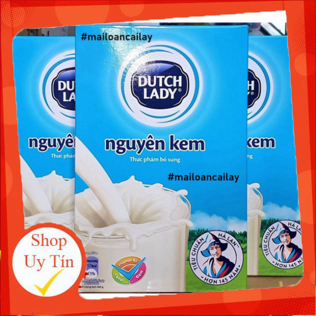 Sữa Bột Nguyên kem Cô Gái Hà Lan Hộp Giấy 400g