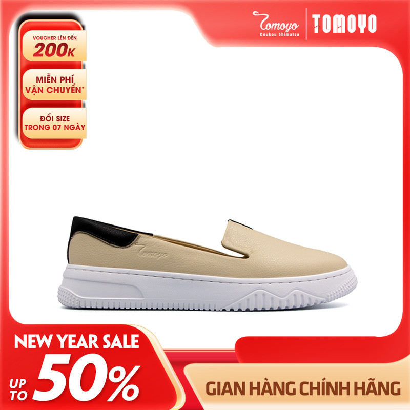 Giày Sneaker Nữ Tomoyo Da Microfiber "SIÊU CÁ TÍNH - SIÊU NHẸ" TMW20509