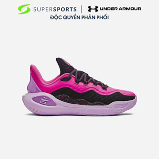 Giày Bóng Rổ Unisex Under Armour Curry 11 Girl Dad - Hồng  - 3027724-600