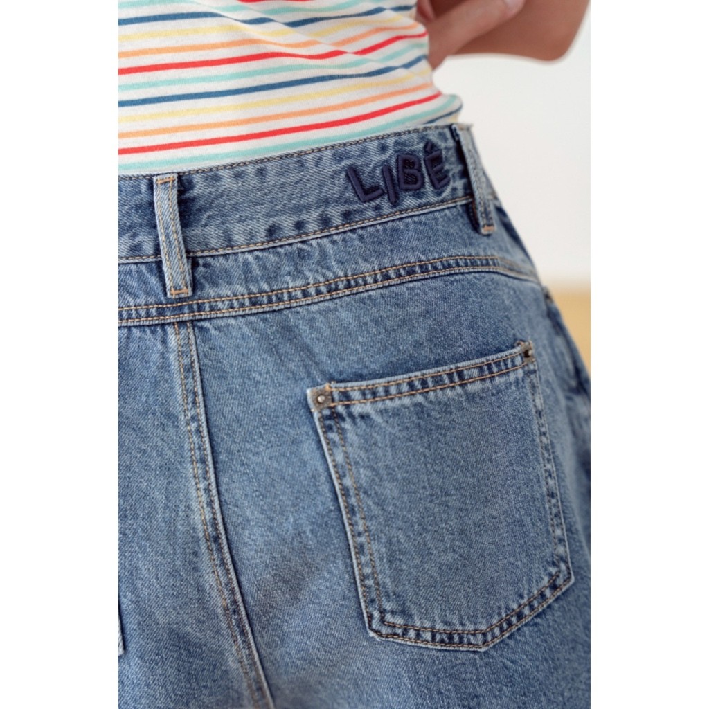 LIBÉ WORKSHOP - Quần váy ngắn vải denim | BigBuy360 - bigbuy360.vn