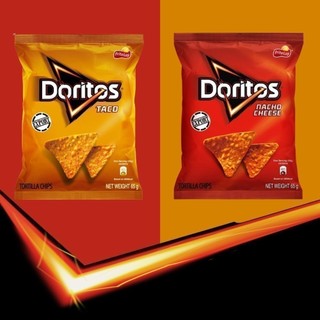 Combo 3 gói snack Ngô Giòn Doritos 65G vị Taco - snack tortilla tẩm vị đậm đà kiểu Mỹ