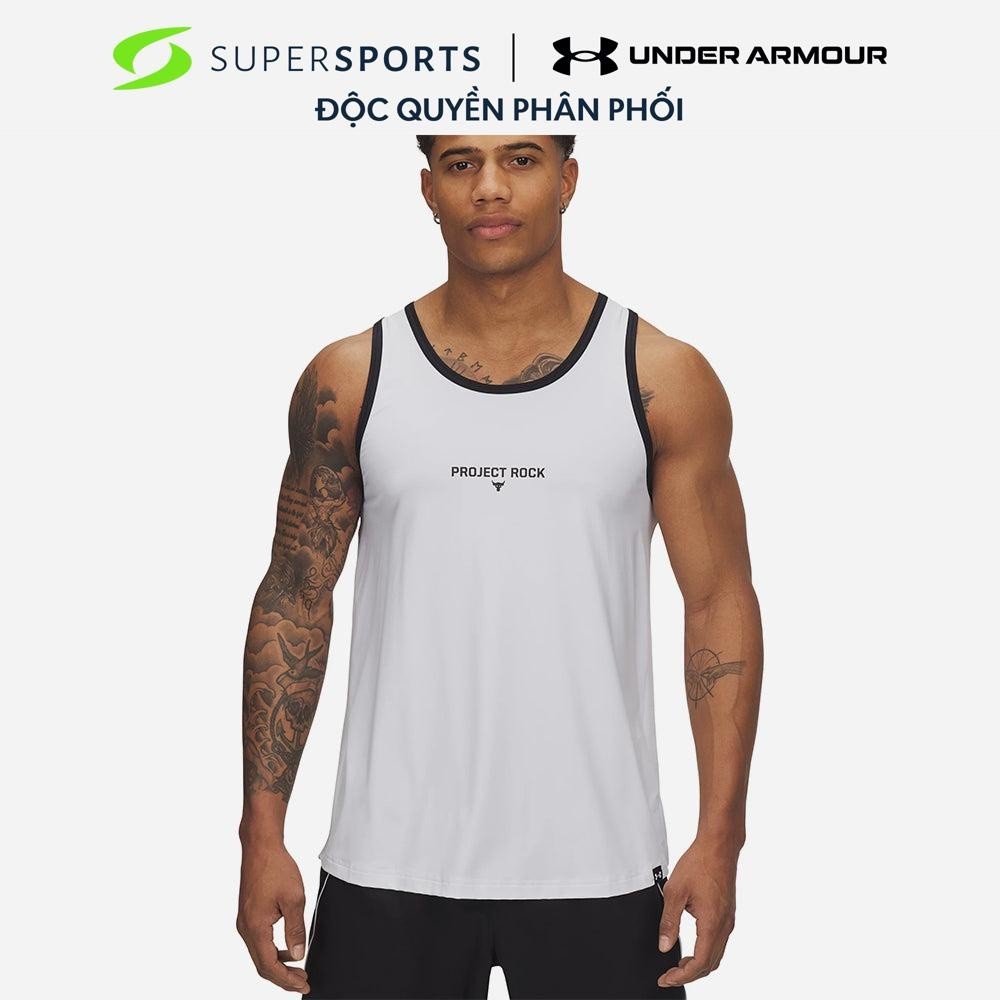 Áo Ba Lỗ Nam Under Armour Project Rock Iso Chill - 6005471-100