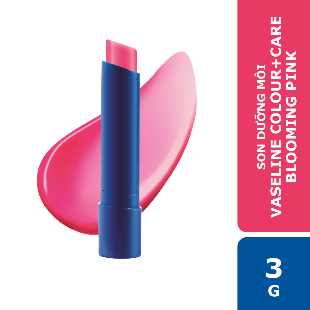 Son dưỡng môi Vaseline Colour+Care 3g (Mellow Rose/Kissing Red/Blooming Pink) | BigBuy360 - bigbuy360.vn