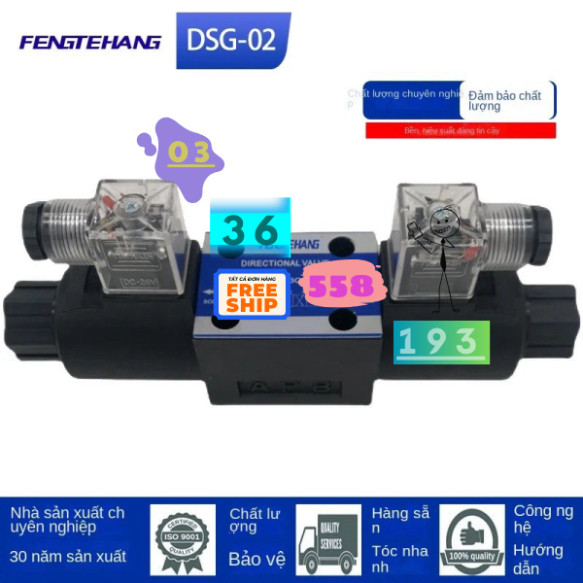 Van Đảo Chiều Thủy Lực DSG-02-3C2/3C4/3C5/3C60/C6-A Series Chính Hãng, Hiệu Suất Tối Ưu, Bền Bỉ. hàn