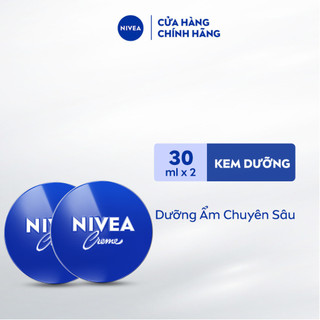  Bộ 02 Kem Dưỡng Ẩm NIVEA Crème  30mlx2  - 80101x2 