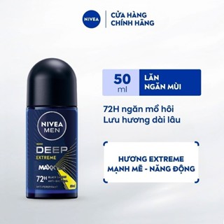 Lăn ngăn mùi NIVEA Men Deep Extreme Hương Năng Động (50 ml) - 93388