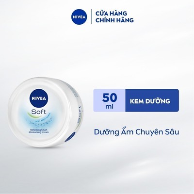 [Hot LS] Kem Dưỡng Mềm Da NIVEA Soft Crème (50 ml) - 89054