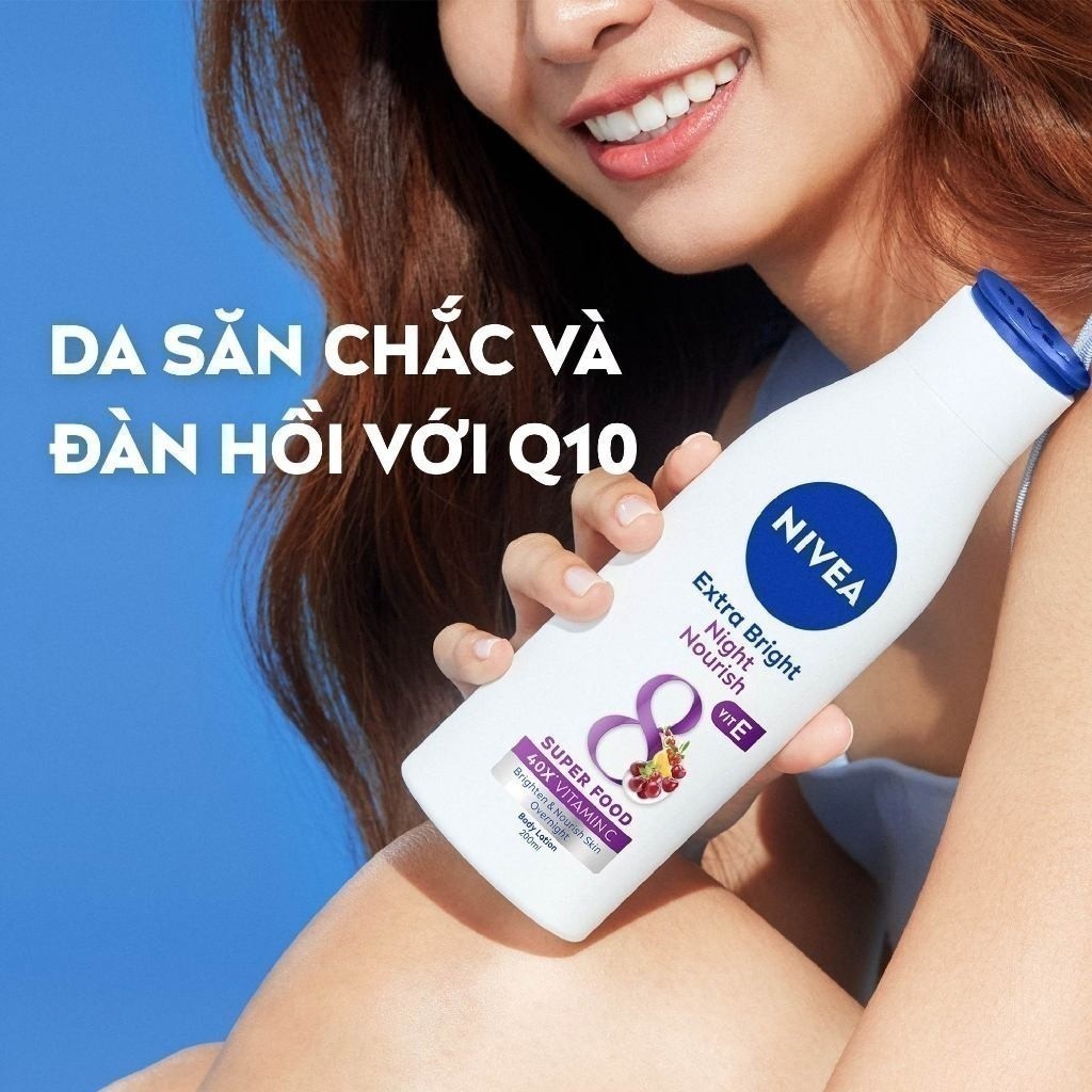 Sữa Dưỡng Thể NIVEA Sáng Da Ban Đêm 8 Super Foods (200 ml) - 88188 | BigBuy360 - bigbuy360.vn
