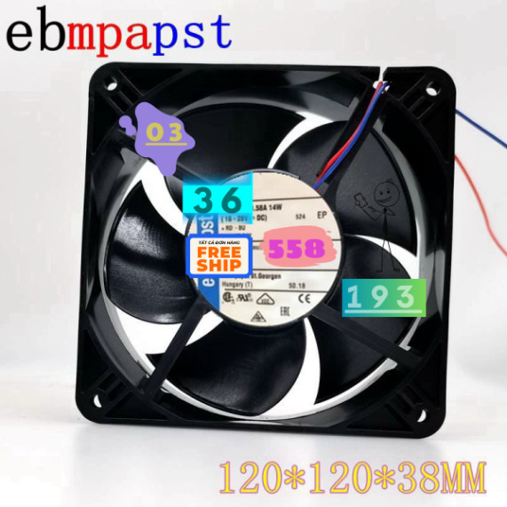 Quạt điều chỉnh tốc độ Ebmpapst mẫu 4418, 4414, 4414hh, 12038, 4414/2hhp, 4418l, 4414hhu, 4418ml, 44