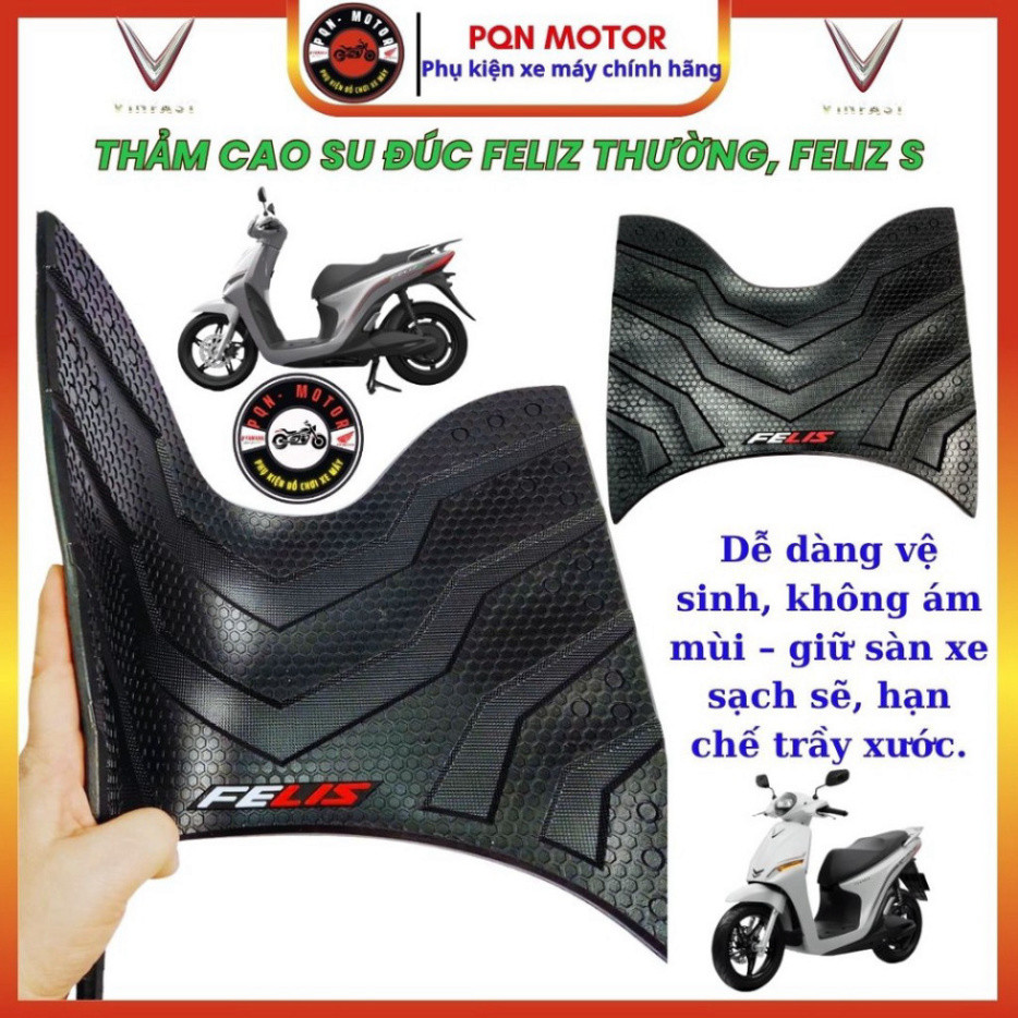 Thảm Xe Vinfast FELIZ thường, FELIZ S thảm lót sàn xe điện FELIZ Thảm Lót Chân Xe FELIZ